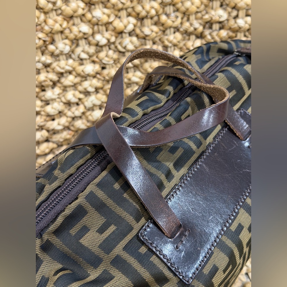 Vintage‎ Fendi Zucca Monogram Tote Bag - Picture 5 of 12